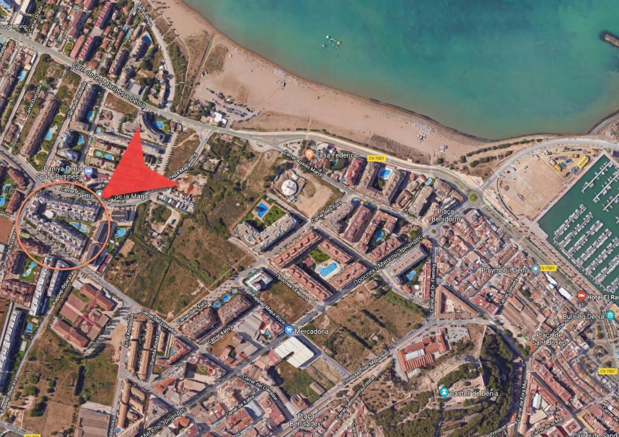 Appartamento Sea View Penthouse Denia, Elegance Esterno foto