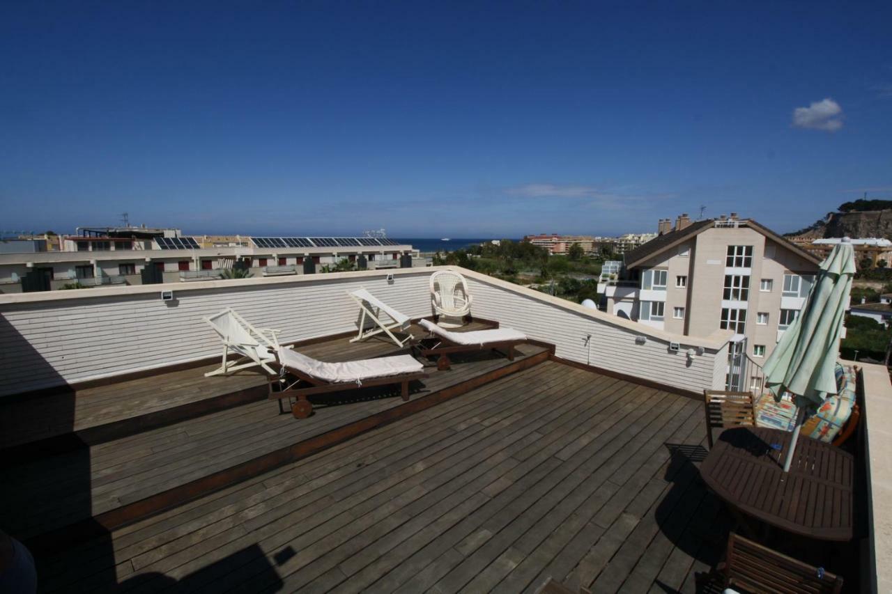 Appartamento Sea View Penthouse Denia, Elegance Esterno foto
